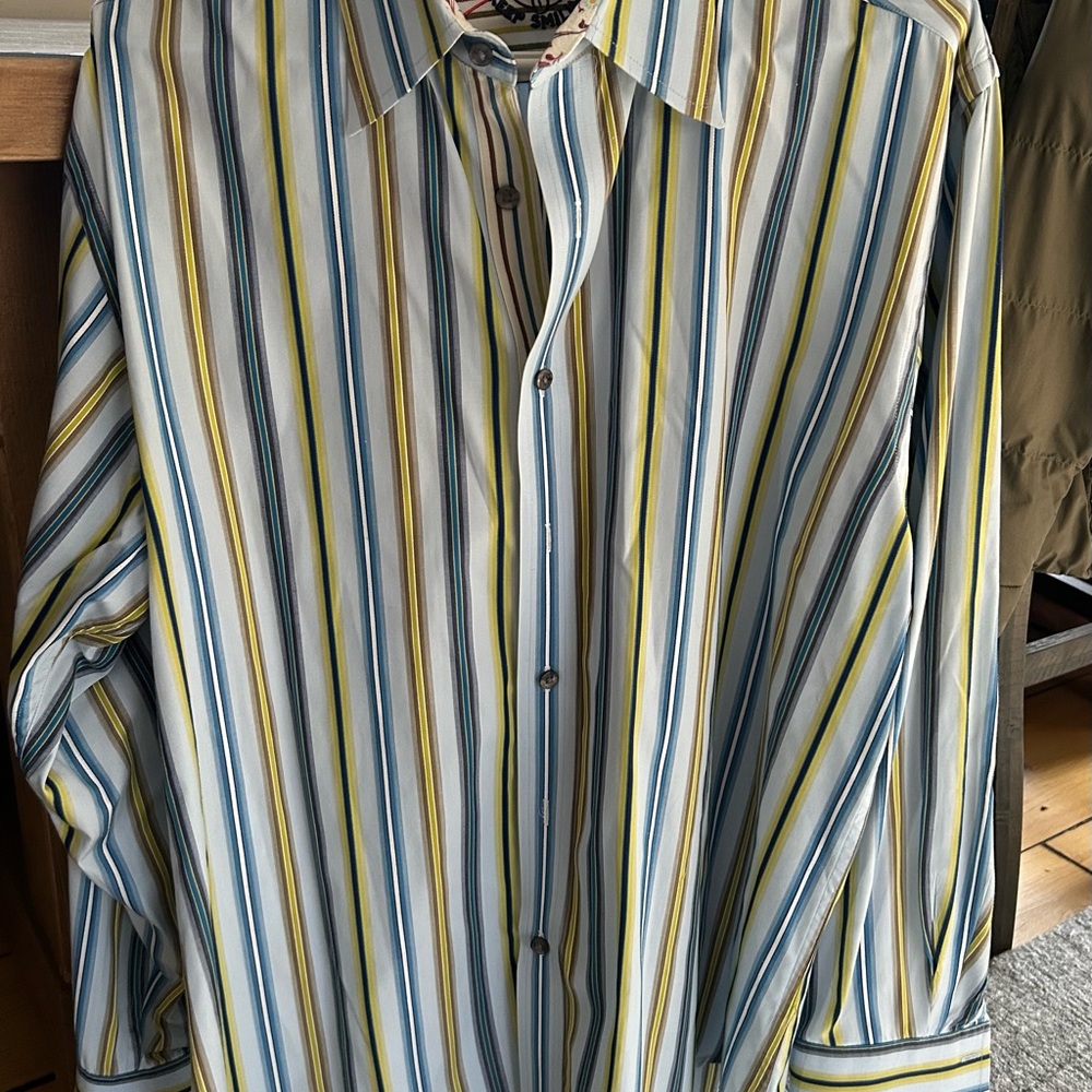 Striped Multicolor Men's Shirt